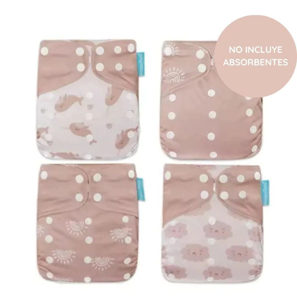 Pack x 4 Pañales Barrera Simple