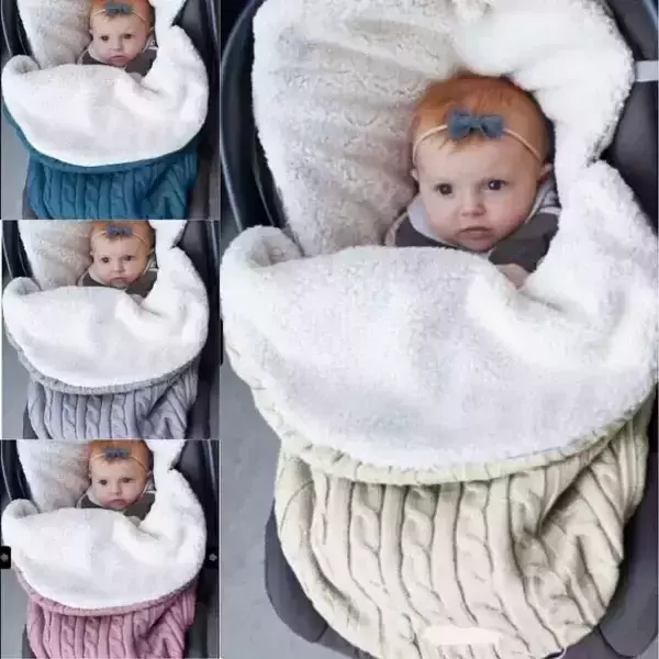 Portaenfant Bag de Lana Interior Corderito para Bebés